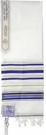 Tallit (Prayer Shawl) Roots Symbol 4 Corners